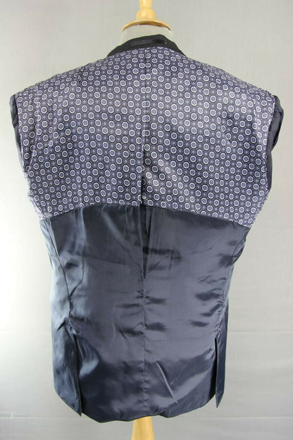 BRAND NEW WOOL RICH BLEND BLACK JACKET: 44 INCH CHEST (REGULAR OR LONG FIT)