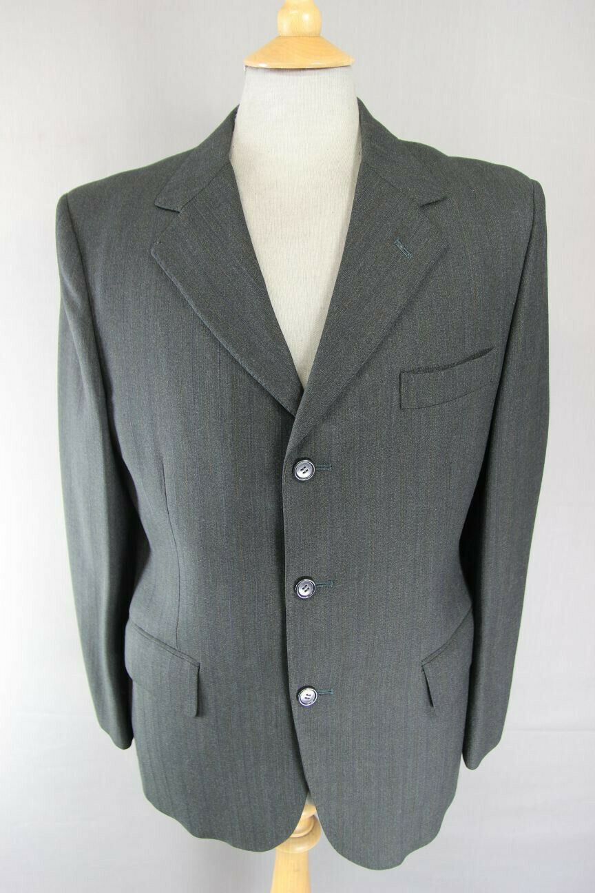 VINTAGE 1970's DUNN & CO SUPERFINE WORSTED WOOL SUIT CHEST 41 INCH/WAIST 33 INCH