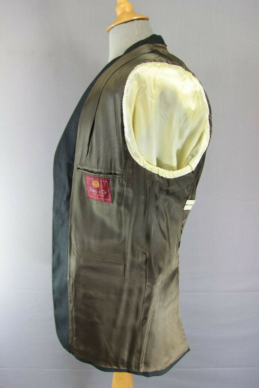 VINTAGE 1970's DUNN & CO SUPERFINE WORSTED WOOL SUIT CHEST 41 INCH/WAIST 33 INCH