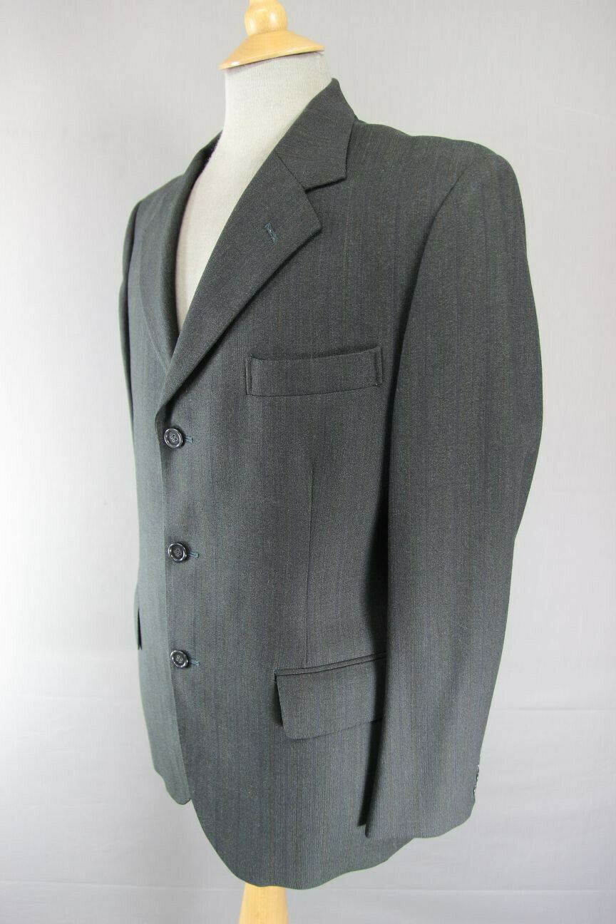 VINTAGE 1970's DUNN & CO SUPERFINE WORSTED WOOL SUIT CHEST 41 INCH/WAIST 33 INCH