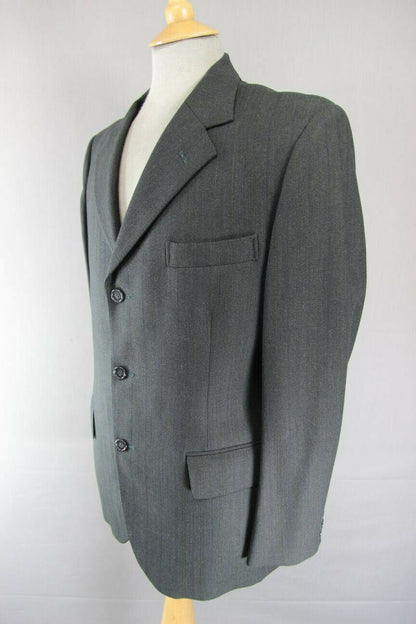VINTAGE 1970's DUNN & CO SUPERFINE WORSTED WOOL SUIT CHEST 41 INCH/WAIST 33 INCH