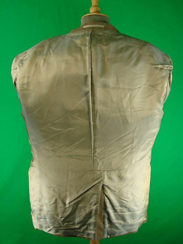 MARKS & SPENCER ITALIAN DARK BEIGE WOOL/CASHMERE JACKET 44 INCH (SHORT FIT)