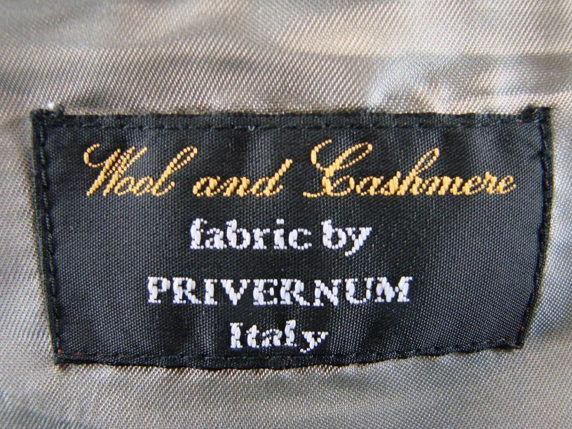 MARKS & SPENCER ITALIAN DARK BEIGE WOOL/CASHMERE JACKET 44 INCH (SHORT FIT)
