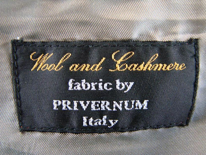 MARKS & SPENCER ITALIAN DARK BEIGE WOOL/CASHMERE JACKET 44 INCH (SHORT FIT)