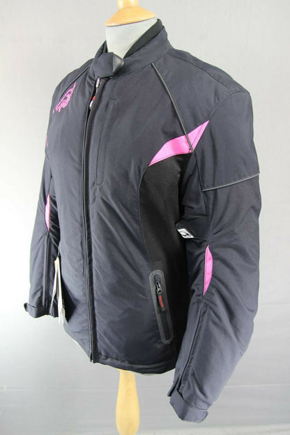 RICHA KAYLA LADIES WATERPROOF TEXTILE BIKER JACKET + CE ARMOUR & THERMAL LINING