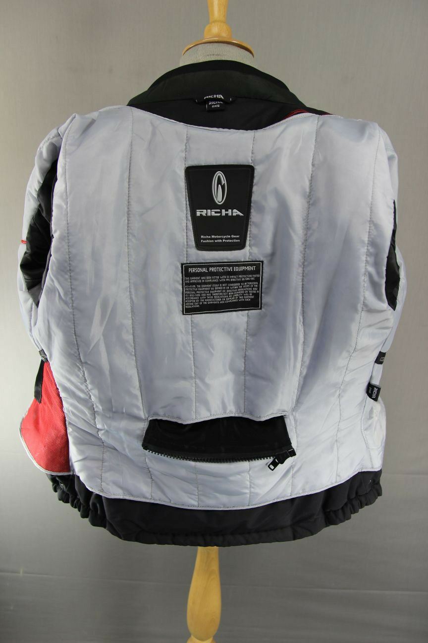 RICHA KAYLA LADIES WATERPROOF TEXTILE BIKER JACKET + CE ARMOUR & THERMAL LINING