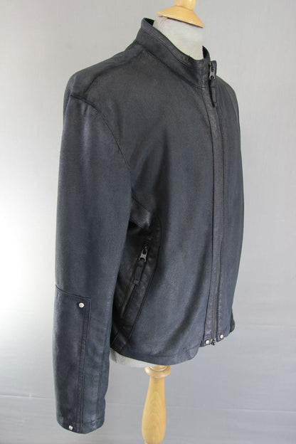 ARMANI JEANS CLASSIC BLACK JACKET 46 INCH/XXL