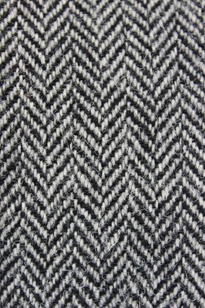CLASSIC BRITISH MADE JOHN G.HARDY PURE WOOL GREY HERRINGBONE TWEED JACKET 44 IN