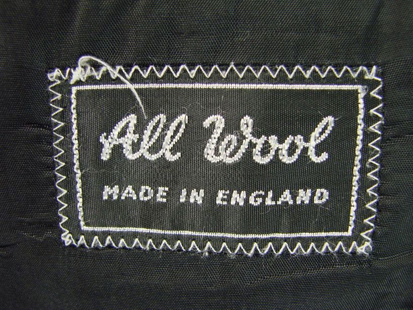 CLASSIC BRITISH MADE JOHN G.HARDY PURE WOOL GREY HERRINGBONE TWEED JACKET 44 IN