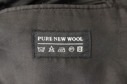 EX HIRE SCOTTISH CEREMONIAL PURE WOOL BLACK PRINCE CHARLIE JACKET 32IN (X SHORT)