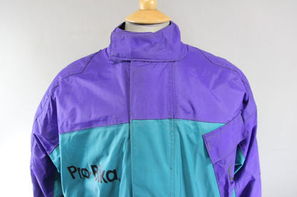 VINTAGE BELSTAFF PRO-BIKA TEXTILE BIKER JACKET+PROTECTORS/ADDITIONAL LINING 46"