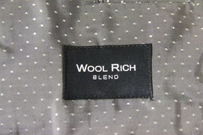 BRAND NEW WOOL RICH BLEND GREY JACKET: 40 INCH CHEST (REGULAR FIT)