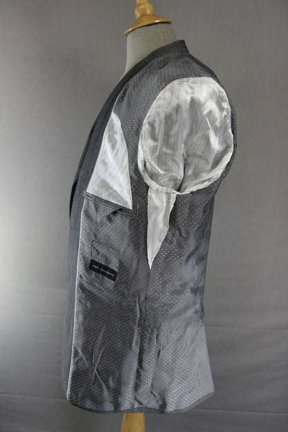 BRAND NEW WOOL RICH BLEND GREY JACKET: 40 INCH CHEST (REGULAR FIT)