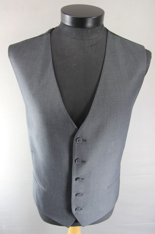 BRAND NEW GARETH SOUTHGATE ENGLAND STYLE CHARCOAL GREY WAISTCOAT 38, 40 & 48 IN