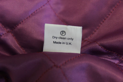 WOODGREEN BRITISH MADE COUNTRY SPORTS CHECKED WOOL RICH BLEND TWEED COAT SIZE 16