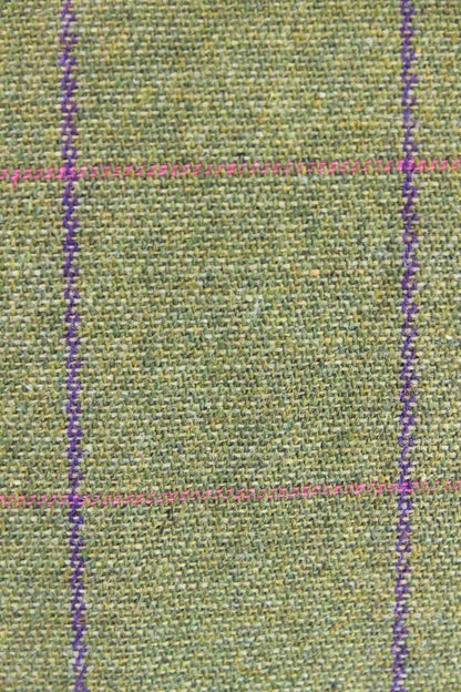 WOODGREEN BRITISH MADE COUNTRY SPORTS CHECKED WOOL RICH BLEND TWEED COAT SIZE 16