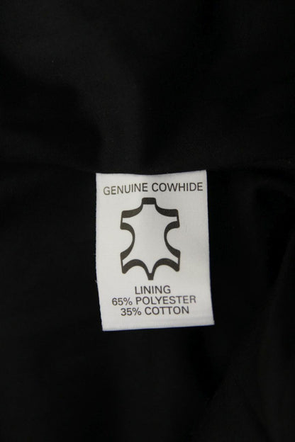 BTK LEATHERS BRITISH MADE BLACK COWHIDE BIKER JEANS WAIST 30 IN/INSIDE LEG 31 IN