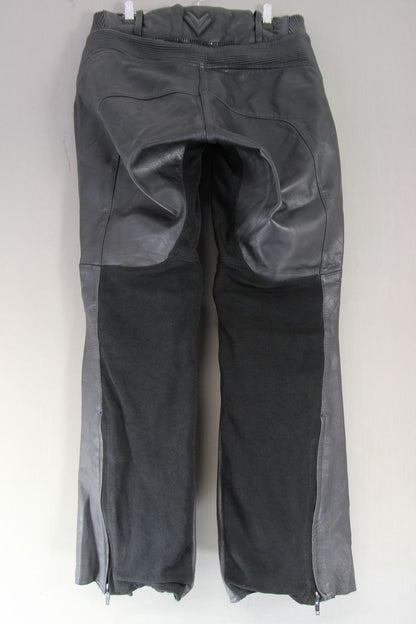 FRANK THOMAS LADY RIDER LEIAH BIKER TROUSERS + CE ARMOUR SIZE10 WAIST 32/LEG 31"