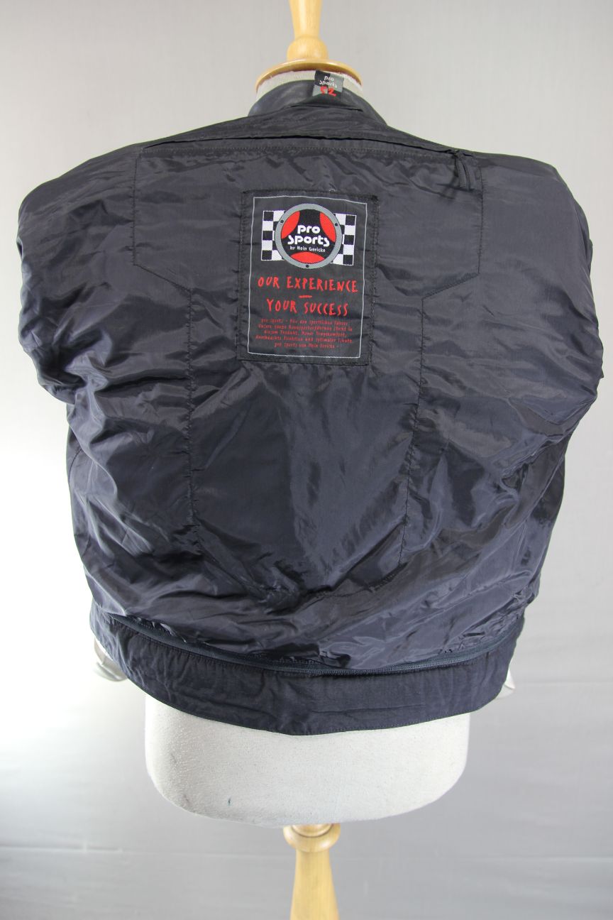 HEIN GERICKE PRO SPORTS LEATHER BIKER JACKET WITH HIPROTEC CE ARMOUR 36 INCH