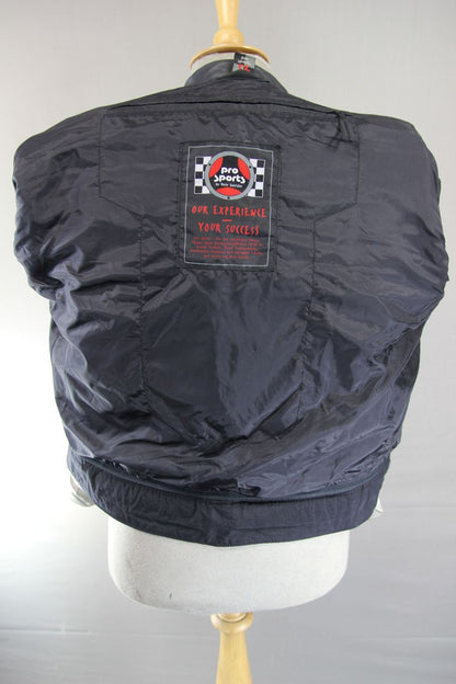 HEIN GERICKE PRO SPORTS LEATHER BIKER JACKET WITH HIPROTEC CE ARMOUR 36 INCH