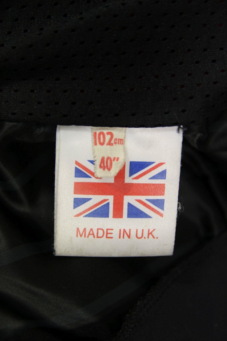 CLASSIC BRITISH MADE SPORTEX DOLOMITE BLACK LEATHER BIKER JACKET 38-40 INCH