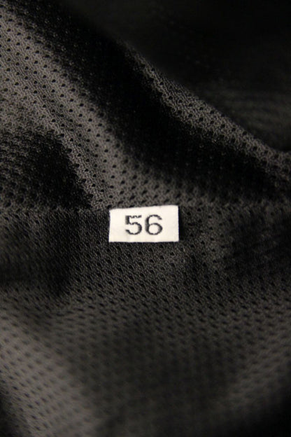 SPYKE LEATHER BIKER TROUSERS WITH CE ARMOUR & KNEE SLIDERS: WAIST 38"/I. LEG 32"