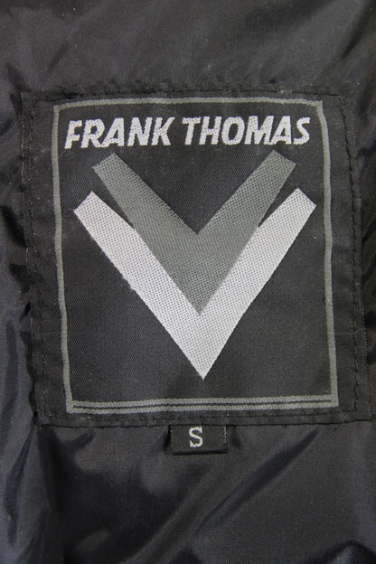 FRANK THOMAS WATER RESISTANT TEXTILE BIKER JCKT + ARMOUR & THERMAL LINING 38"/S