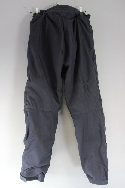 MOTO LINE VOYAGER BLACK TEXTILE BIKER TROUSERS + THERMAL LINER WAIST 34"/LEG 32"