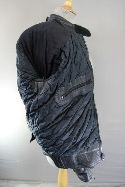 AKITO APOLLO PLUS LEATHER BIKER JACKET + BACK, SHOULDER & ELBOW PROTECTORS 38 IN