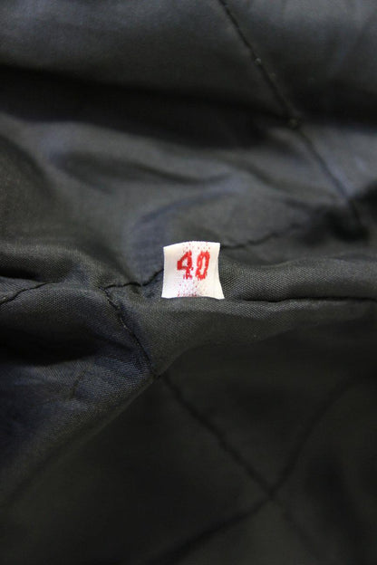 VINTAGE CLASSIC BLACK LEATHER BIKER JACKET 36 INCH CHEST/SMALL
