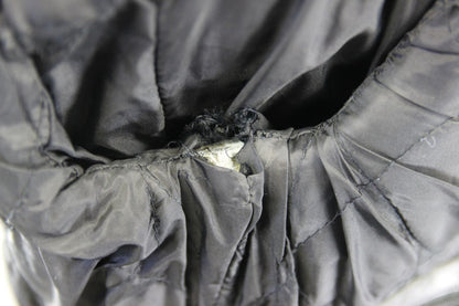 RHINO BRITISH DESIGNED CLASSIC BLACK COWHIDE LEATHER BIKER JACKET 42-44 INCH/L