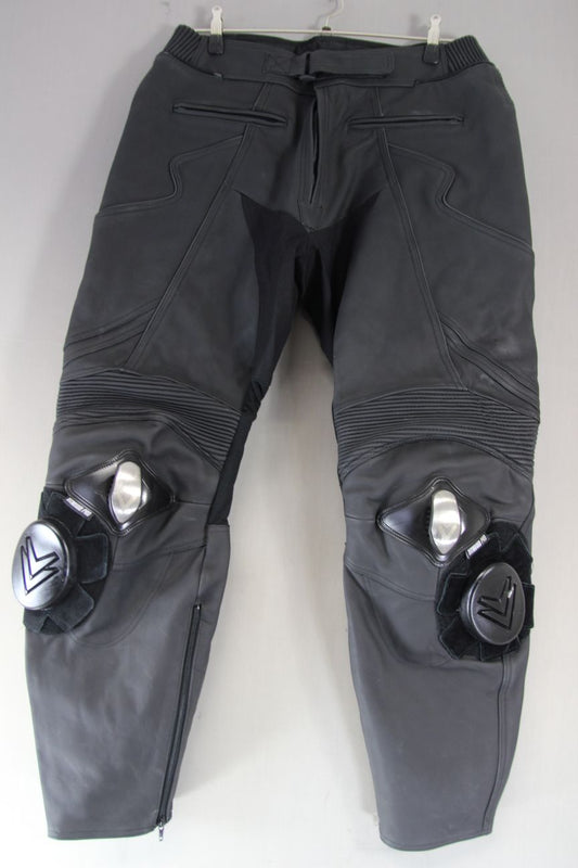 FRANK THOMAS TITANIUM PRO BIKER TROUSERS + ARMOUR/KNEE SLIDERS WAIST 38"/LEG 32"