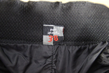 HEIN GERICKE LEATHER BIKER TROUSERS + CE ARMOUR & KNEE SLIDERS WAIST 28"/LEG 31"