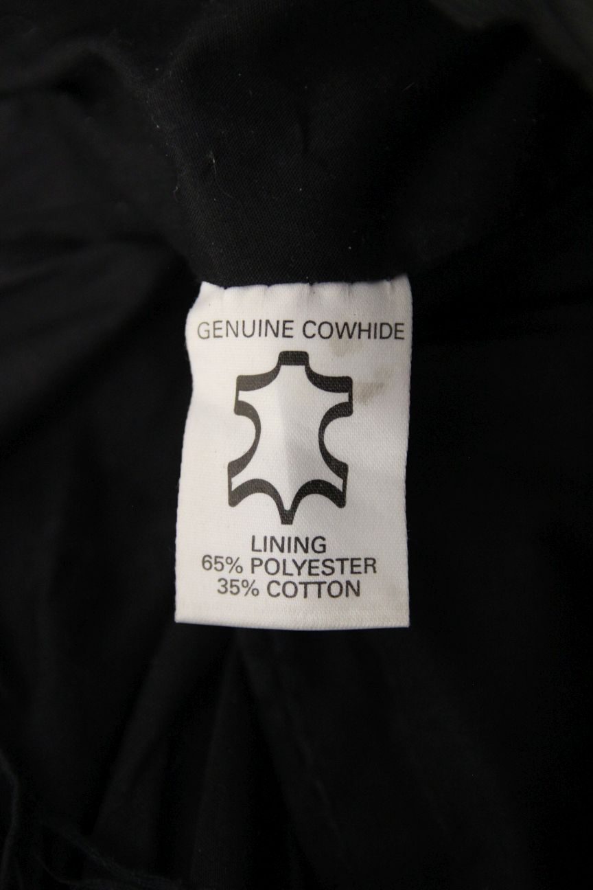 BRITISH MADE BTK LEATHERS BLACK COWHIDE BIKER TROUSERS WAIST 26 INCH/LEG 29 INCH