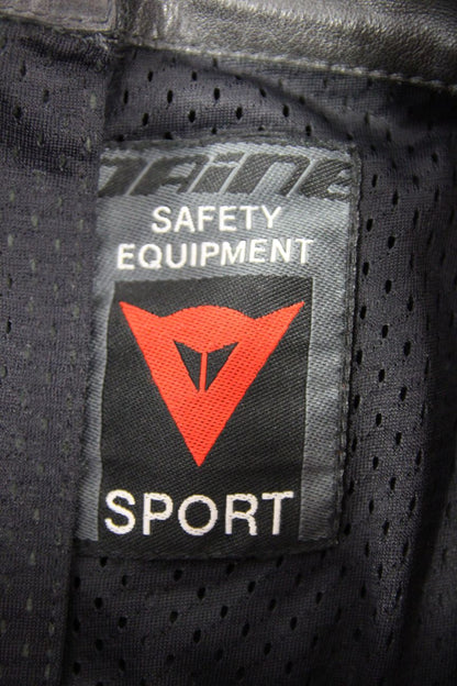 DAINESE LADIES LEATHER BIKER TROUSERS WITH KNEE/SHIN CE ARMOUR WAIST 30"/LEG 25"